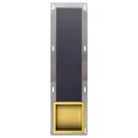 BADLAND Unterputz Wandnische Toilettenpapieraufbewahrung WALL BOX PAPER 3 Gold