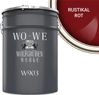Heizkörperlack Heizungsfarbe Heizkörperfarbe W903 Rustikalrot - 10L