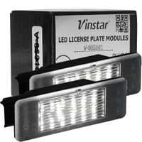 Vinstar LED Kennzeichenbeleuchtung kompatibel mit CITROEN Berlingo C2 C3 C4 C5 C6 C8 DS3 Jumpy
