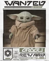 Pyramid International Star Wars: The Mandalorian Poster Set Grogu Wanted 40 x 50 cm (4)
