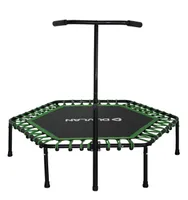 DUVLAN Trampolína s držadlom Jumpee Green zelená