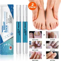 2 Stück Nail Care Pen,Nagelpflegestift,Nail Treatment Pen,Nagelreparatur Stift FüR Reparatur Gebrochene NäGel Lass Fuß Und Hand Gesunde 3ml*2