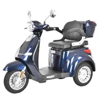 HECHT Seniorenmobil | CitisMAX Blau | 800W | bis 25km/h | 134kg Tragkraft | 4 Gänge 60V | 20 Ah Akku