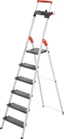 Hailo 8050-607 Aluminiowa drabina bezpieczeństwa L100 TopLine - 6 stopni