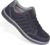 Herren Sportschuhe Sneaker Outdoor Jogging Laufschuhe Style Rahmengenäht MA35 Farbe: Schwarz EU-Schuhgröße: 41