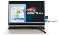SAMSUNG Galaxy Book3 Pro 360 40,64cm 16Zoll i7-1360P 16GB 512GB SSD Intel Iris X W11H Beige