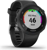 Garmin Forerunner 45 Schwarz Silikon-Armband 20mm