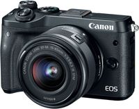 Canon EOS M6 15-45 Kit, Farbe:Schwarz