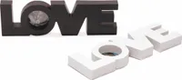 Bilderrahmen LOVE weiß, 29,5 x 9 cm
