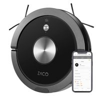 ZACO A9s Saugroboter mit Wischfunktion, mit App & Alexa- ideal für Teppiche, Tierhaare