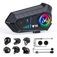 Motorradhelm Bluetooth-Headset, drahtloses Bluetooth-Headset für Motorrad, Skifahren, Reiten