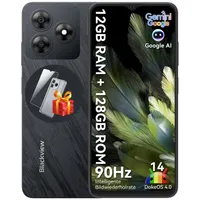 Blackview Wave 8 4G Android 14 smartphone bez smlouvy, 12GB+128GB (2TB externí SD), 6,56'' HD, 13MP+8MP, Dual-SIM mobilní telefon, GPS,5000mAh,Google Gemini