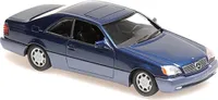 Maxichamps 940032600 Mercedes 600 SEC Coupe 1992 blau metallic 1:43