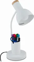 stolová lampa relaxdays s držiakom na pero
