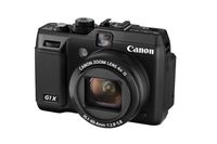 Canon Powershot G1X 14,3 Megapixel Kompaktkamera, Full HD Video, 4-fach optischer/4-fach digitaler Zoom, 28 - 112 mm Brennweite, optischer Bildstabilisator, 18,7 x 14 mm CMOS-Sensor, F2,8 (W) - F5,8 (T), 7,62 cm (3 Zoll) klappbares Display, YES