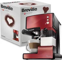 Kaffee- und Espressomaschine | italienische Pumpe mit 15 Bar | für Kaffeepulver oder Pads geeignet | Integrierter automatischer Milchschäumer
