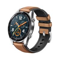 Huawei Watch GT Classic Edition GPS Smartwatch Uhr silber braun -