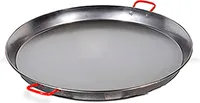 Valencijská pánev na paellu 38 cm. Leštěná, pro 8 osob