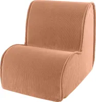 MeowBaby® Corduroy Brick fotelik, fotel dziecięcy, meble dziecięce, sofa dziecięca, 40x50x60 cm