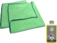 Bambus-Kristall Bodentuch 2er plus Bodenreiniger 500ml