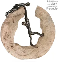 Casablanca by Gilde dekorativní soška Teamwork bronz V. 30 cm,71804
