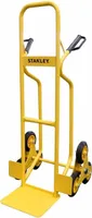 Stanley Sackkarre HT523 - Tragfähigkeit bis zu 200KG - Transportwagen mit 3-Rad-Kippsystem - 59 x 52 x 119 CM - Stahl - Gelb