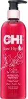 CHI Rose Hip Oil Color Nurture Protecting Shampoo schützendes Shampoo für gefärbtes Haar 340 ml