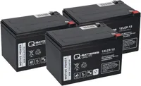 Akku kompatibel Elektro Scooter u.a SXT 500 EEC 36V 3x 12LCP-12 12V-13Ah AGM Blei  QB
