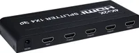 INF Rozdzielacz 1x4 HDMI na 4 ekrany 4K