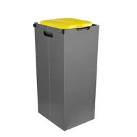 BigDean Müllsackständer Gelb 80L 