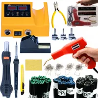 Rosfix Kunststoff-Schweißgerät 2-in-1 OH660 + Kunststoff-Tacker, Lötstangen-Set 300 g