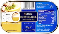 Lemberg Dorschleber im eigenen Saft 120g Rügenfisch Pechen Treski печень трески