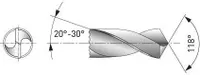 Spiralbohrer HSS-R DIN 338 Typ N 8.5 mm
