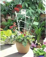 Blumengitter FloraSelf geschwungen 30 cm, grün