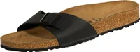 Birkenstock Madrid Birko-Flor schwarz schmale Weite Gr. 39