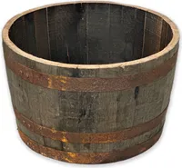 D 65cm - Halbes originales schottisches Whiskyfass