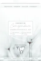 Clairefontaine 5x Korrespondenzset Trauer - 81003C