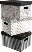Dekoratívny úložný box Eko 35x26x21 cm