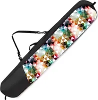 Snowboardtasche, 165 cm, Triangles, Board Bag, Snowboardbag, mit einstellbaren Trageriemen, Transporttasche, wasserdicht [051]