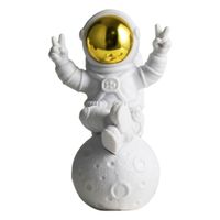 Astronaut statuen skulptur figur ornament heim kunst handwerk desktop