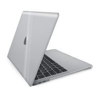 kwmobile Laptop Hülle kompatibel mit Apple MacBook Pro 13"/15" (ab 2016) A1708, A1706, A1989, A1989, A2159, A2251, A2289, A2338, A1707, A1990 - Notebook Schutzhülle Cover Case Transparent