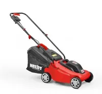 HECHT 1233 Rasenmäher Elektro | 33 cm Schnittbreite | 1300 W | 30 Liter Fangkorb | 20 - 60 mm Schnitthöhe