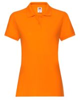 Poloshirt für Damen Lady-Fit Premium Polo - Orange, M