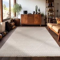 Carpetsale24 Boho Teppich Wohnzimmer Modern Skandinavische Stil Einfarbig Design Uni Teppich Schlafzimmer Grösse 140x200 cm