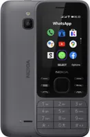 Nokia 6300, Balken, Dual-SIM, 6,1 cm (2.4 Zoll), 0,3 MP, 1500 mAh, Anthrazit