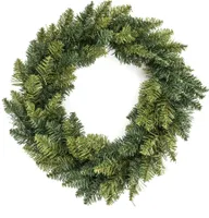 Adventskranz, saftiges Grün, 40 cm
