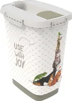 Rotho MyPet  Tierfutterbehälter Cody 10 Liter, weiß
