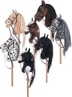 HKM Kids Hobby Horse Hračka Kôň čierna/biela