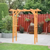 Pergola promadino Bamberg 200 x 51 x 208 cm braun