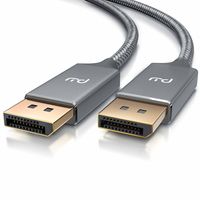 Primewire Premium DisplayPort auf DisplayPort Kabel mit Nylonummantelung 4K 3840 x 2160 @ 60 Hz